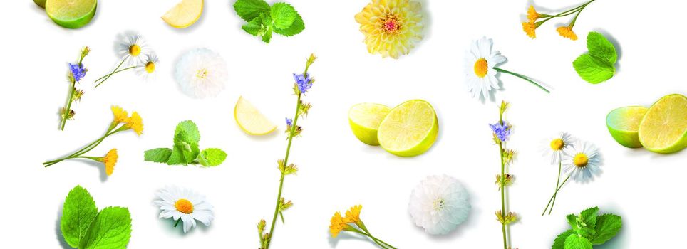 Background of spring flowers for card for the holiday.
