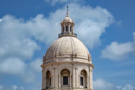 Detail of the Dome of National Pantheon of Lisbon, Portugal