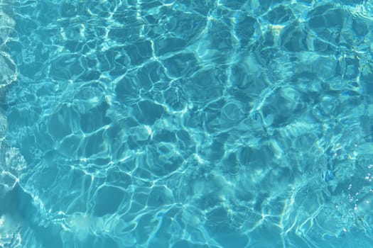 Background of water in a swimming pool