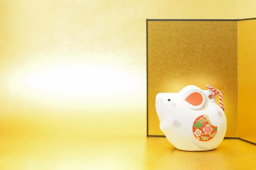 Money year calendar material (New Years card and New Year material). Shooting Location: Yokohama-city kanagawa prefecture