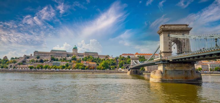 Budapest city skyline, cityscape of Hungary 