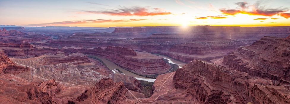 Dead Horse Point State Park nature skyline in Utah USA