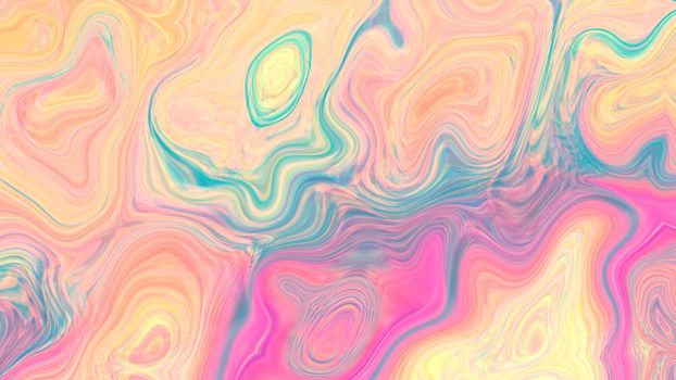 Abstract multi-colored fantasy liquid background.