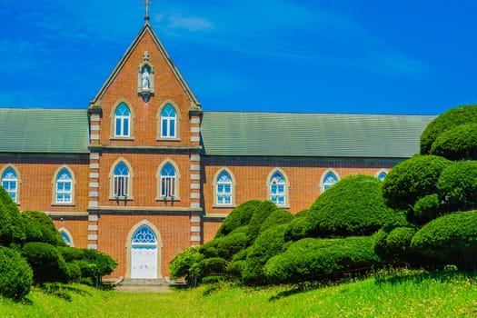 Trapist Monastery (Hokkaido Hokuto City). Shooting Location: Hokkaido