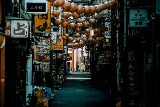 The city of Yokohama Chinatown early in the morning. Shooting Location: Yokohama-city kanagawa prefecture