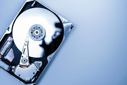 Image of disassembled hard disk drive. Shooting Location: Yokohama-city kanagawa prefecture