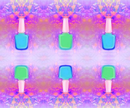 Pattern Nail Polish Bottle Images - artistic pattern