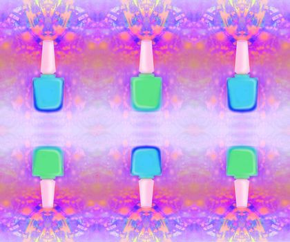 Pattern Nail Polish Bottle Images - artistic pattern