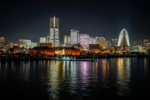 Minato Mirai Office Fighting Up. Shooting Location: Yokohama-city kanagawa prefecture