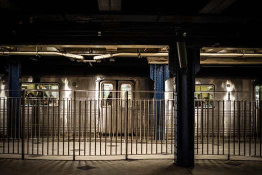 New York Subway Image. Shooting Location: New York, Manhattan