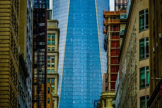 One World Trade Center View from Lower Man Hattan. Shooting Location: New York, Manhattan