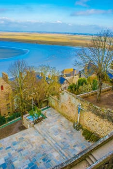 Views from Mont Saint Michel. Shooting Location: France, Normandy Region