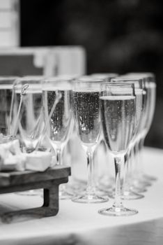 wedding glasses for wine and champagne from crystal