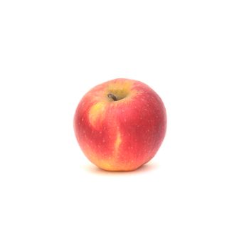 red apple isolated on a white background.
