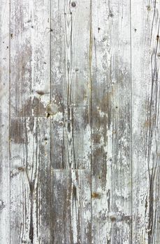 Old grunge wood with peeling paint. Vintage texture.