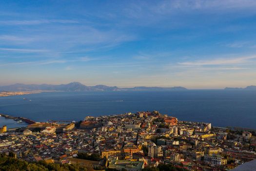 Italy, Campania, Naples, historical centre classified as World Heritage by UNESCO, general view of the city, High quality photo