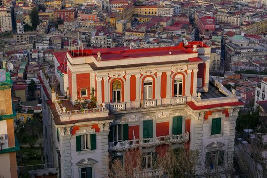 Italy, Campania, Naples, historical centre classified as World Heritage by UNESCO, general view of the city, High quality photo