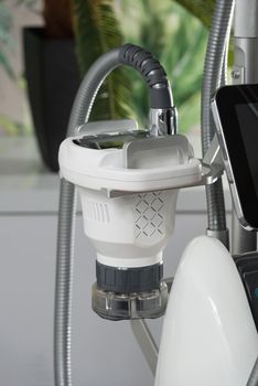 modern device for vacuum roller massage. Vacuum roller systems.