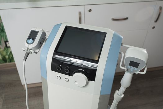 Close-up photo of The device simultaneously combine radio frequency and ultrasound to tighten skin and address body concerns.