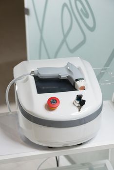 White ortable diode laser hair remove machine.