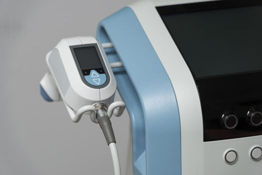 Close-up photo of The device simultaneously combine radio frequency and ultrasound to tighten skin and address body concerns.