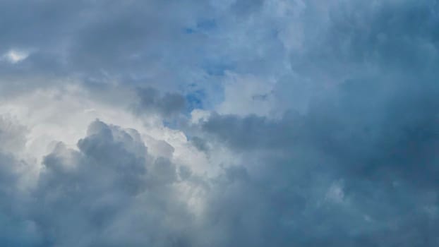 beautiful voluminous cloud in the sky