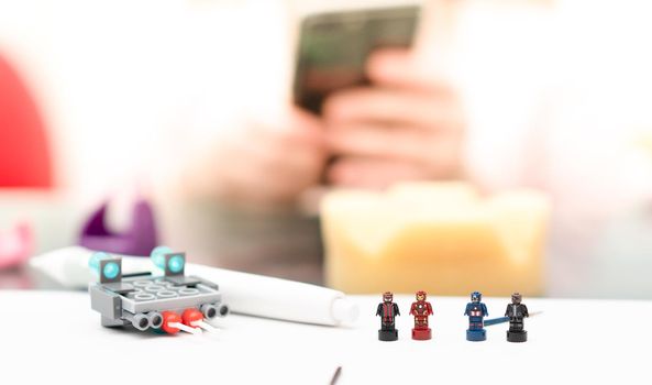 plastic figure toy for child