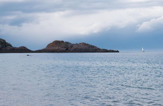 Erquy cape in Brittany, France