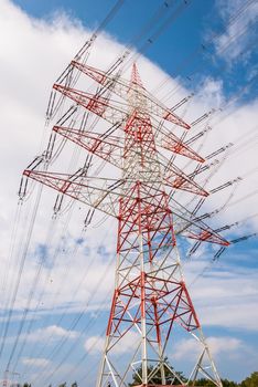 Pylons near Darmstadt (germany)