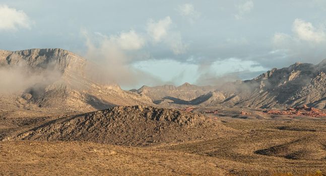 Vista scene of Red Rock Canyon Recreation Area near Las Vegas
