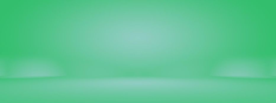 Abstract blur empty Green gradient Studio well use as background,website template,frame,business report.