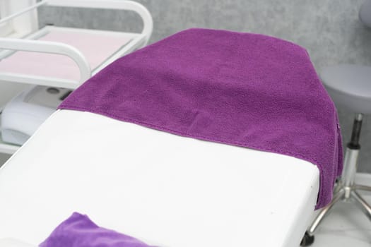 After each cosmetic treatment, the bed is prepared anew.