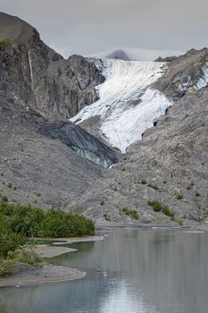 In Alaska, Worthing Glacier Retreats from Climate Change