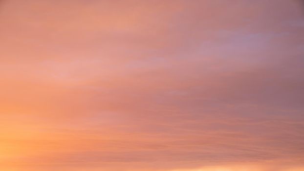 View to sky with pastel colors