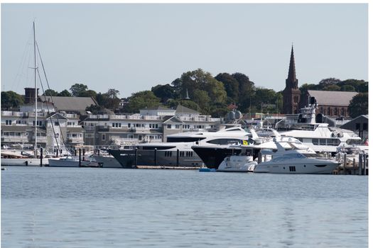 newport rhode island scenic views at harbour