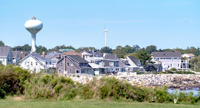 coastline beaches scenes at narragansett rhode island