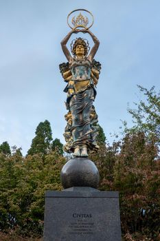 The Civitas statues are beautiful 22 foot-tall sculptures that stand at the intersection of Dave Lyle Blvd. and Gateway Blvd, and in the Rotunda of Rock Hill City Hall.