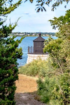 castle hill lighthouse in newport rhode island 