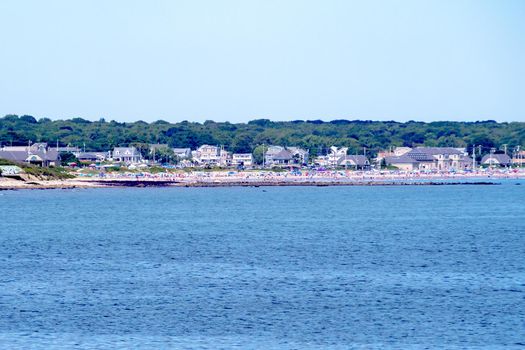 coastline beaches scenes at narragansett rhode island