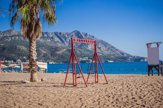 The beaches of Montenegro are ready for the tourist season.