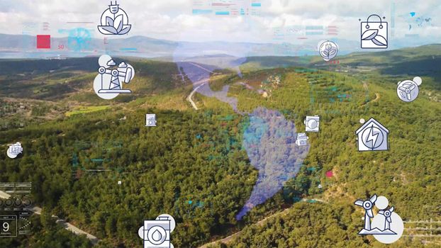 Environmental technology concept. Sustainable development goals. SDGs. High quality photo