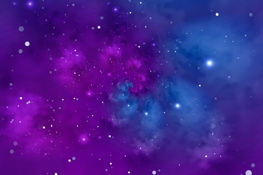 Galaxy stars. Abstract space background. Concept of galaxy, fantasy, universe.