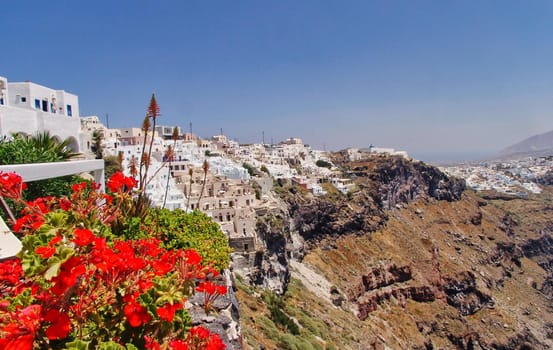 Imerovigli in Santorini / Greek Island