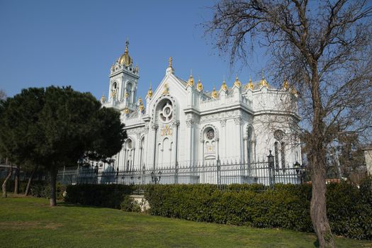 Bulgarian St. Stephen Church in Istanbul City, Turkey