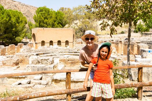 Ruins of the Temple of Apollo at Gortys, Crete