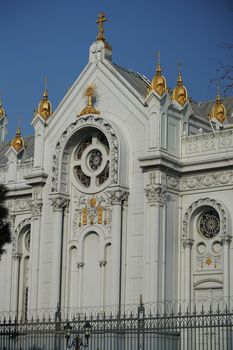 Bulgarian St. Stephen Church in Istanbul City, Turkey