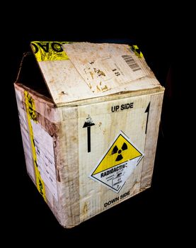 Transportation paper box package type A for small radioactive material