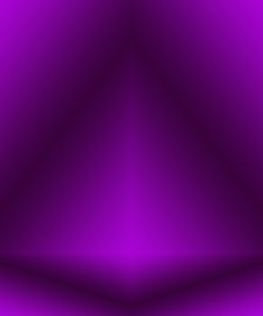 Studio Background Concept - abstract empty light gradient purple studio room background for product