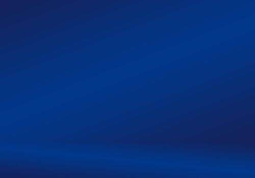 Gradient Blue abstract background. Smooth Dark blue with Black vignette Studio.