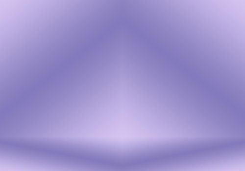 Studio Background Concept - abstract empty light gradient purple studio room background for product